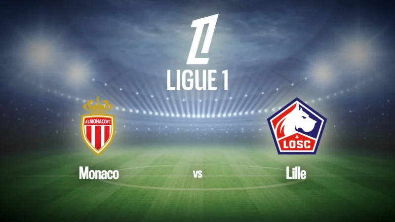 Football : Ligue 1 McDonald's | Monaco / Lille