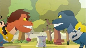 Oscar & Malika, toujours en retard (Le dinosaure) S1 (49/52)