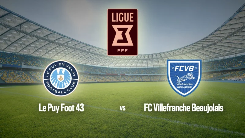 Football : Ligue 3 | Le Puy / Villefranche