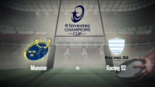 Rugby : Champions Cup | Munster / Racing 92