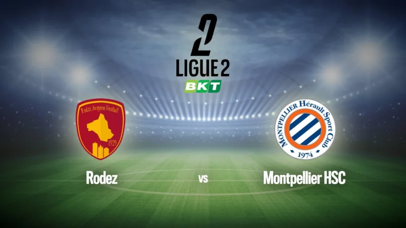 Football : Ligue 2 BKT | Rodez / Montpellier