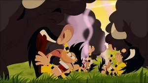 Les Dalton (Danse avec les bisons) S3 (17/37)