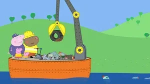 Peppa Pig (Monsieur Bull nettoie le fleuve) S8 (4/52)