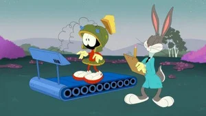 Looney Tunes Cartoons (2021, l'Odyssée de Marvin / Le ballon / Un portillon tatillon) S3 (n°7)