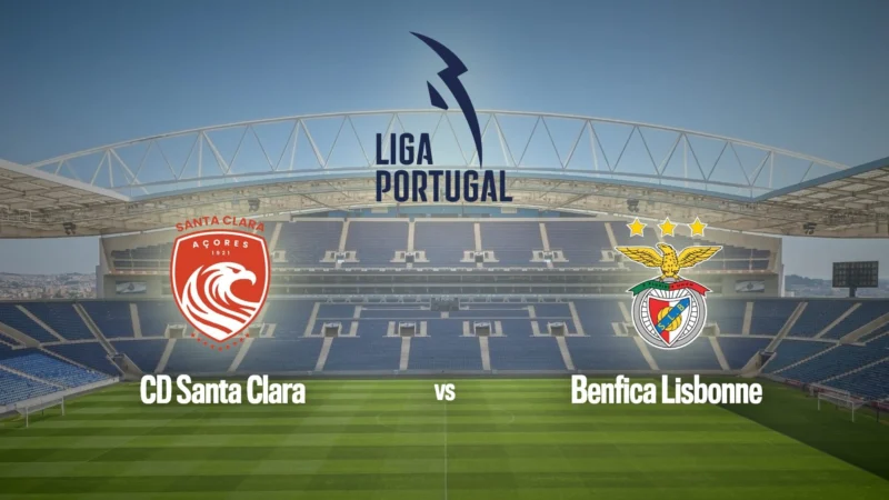 Football : Championnat du Portugal | Santa Clara / Benfica Lisbonne