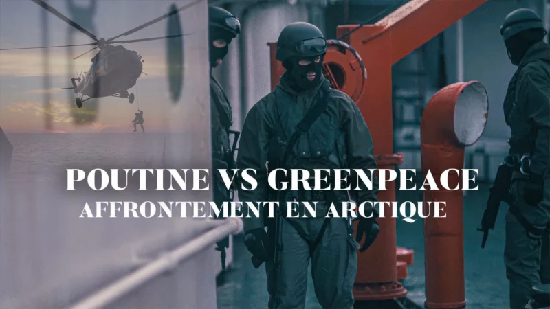 Poutine vs. Greenpeace : affrontement en Arctique